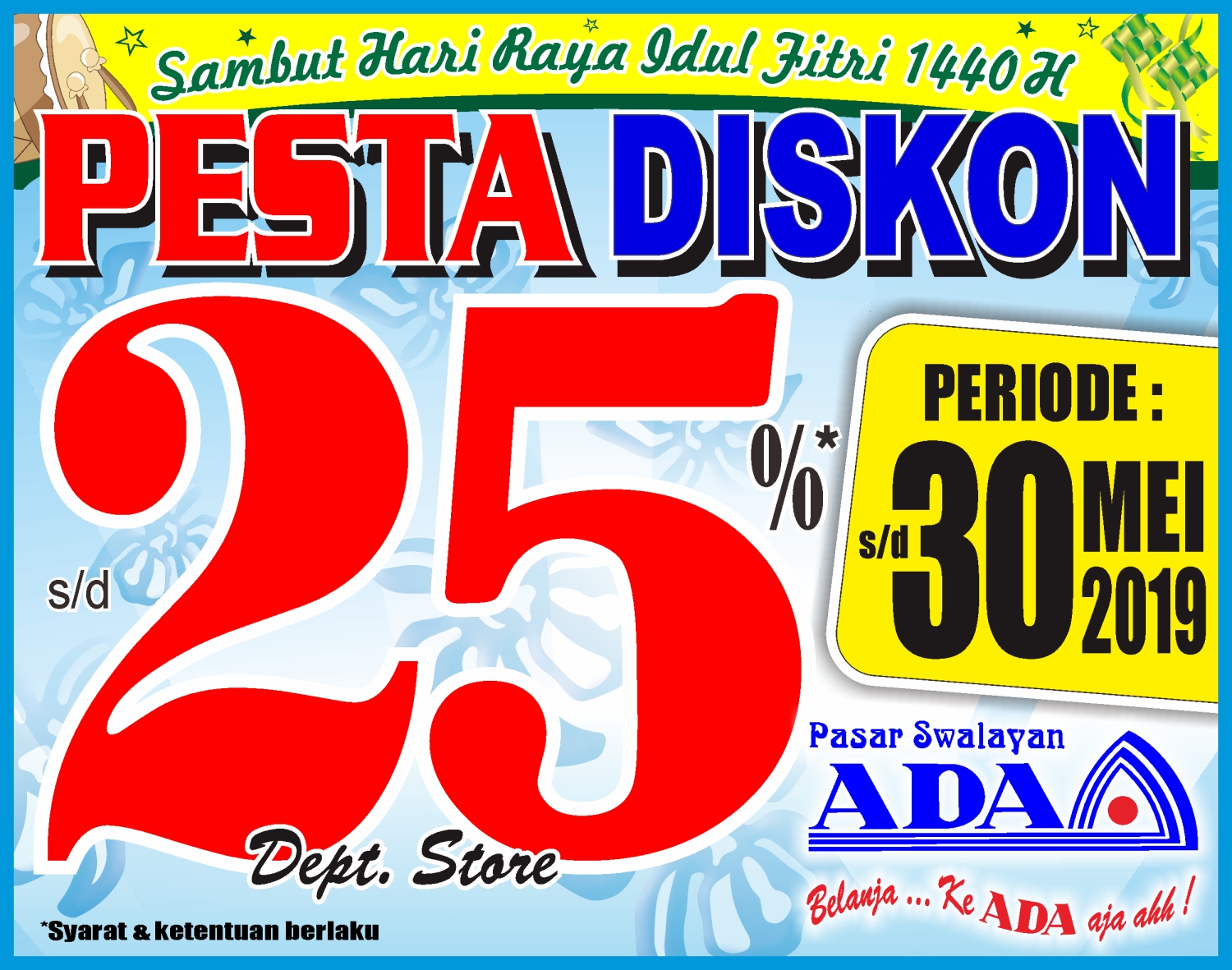 Pesta Diskon ADA Dept. Store